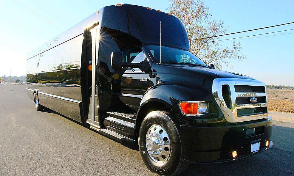 Luxury Shuttle Bus interior